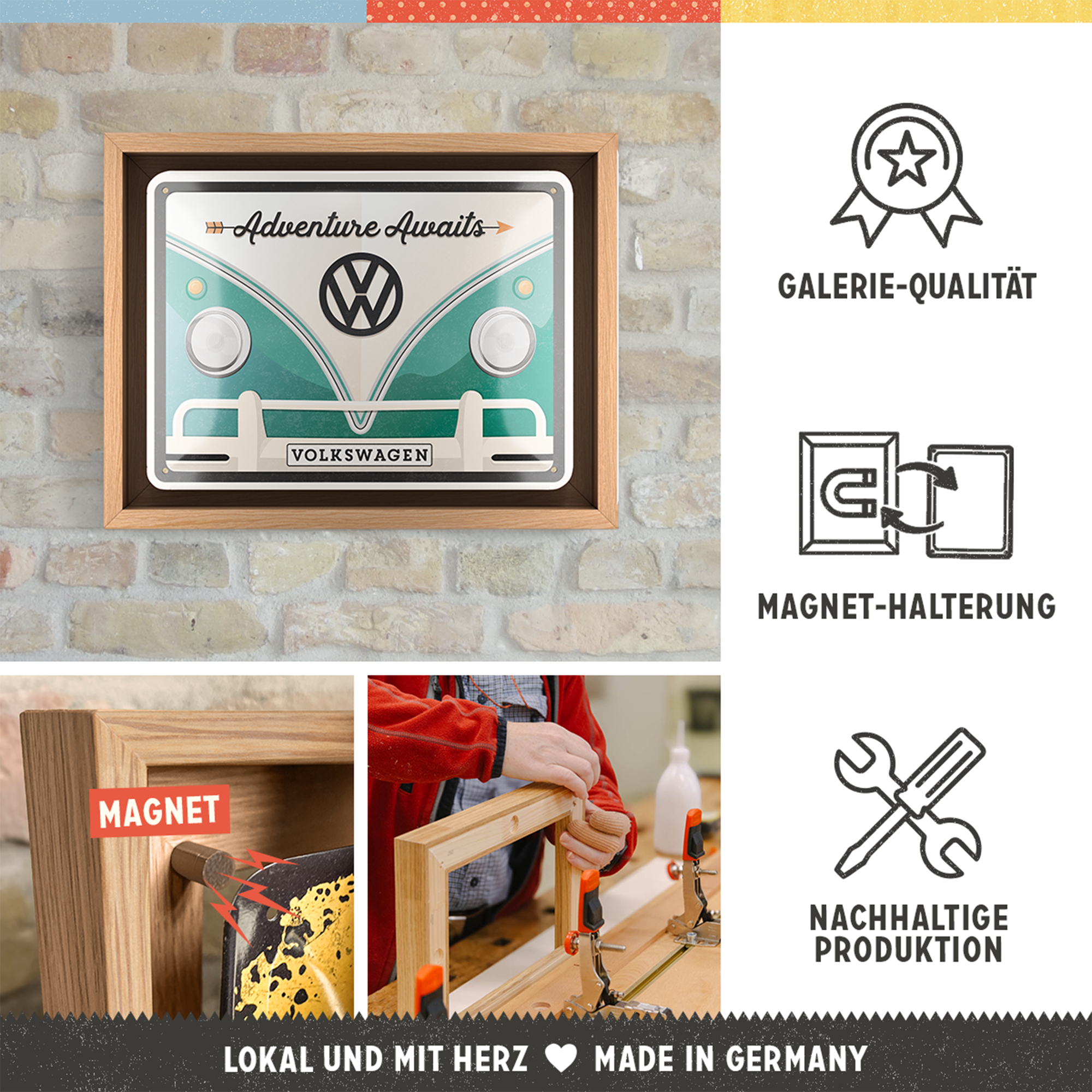 VW Bulli - Adventure Awaits N-Frame S Edition