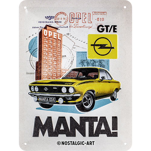 Opel - Manta GT/E Collage
