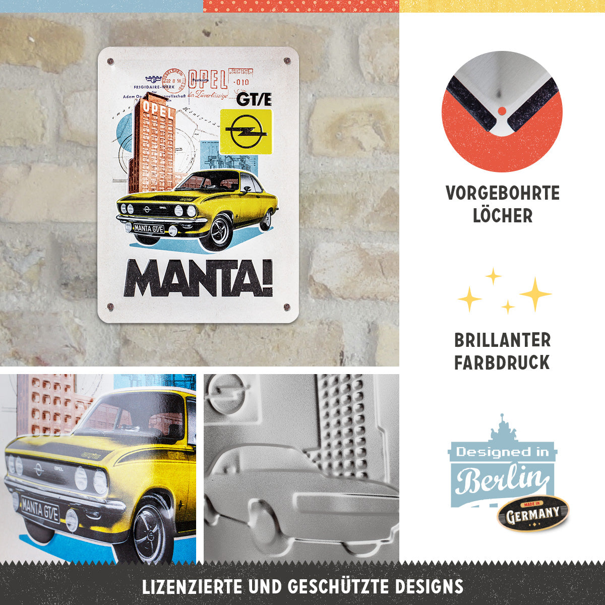 Opel - Manta GT/E Collage