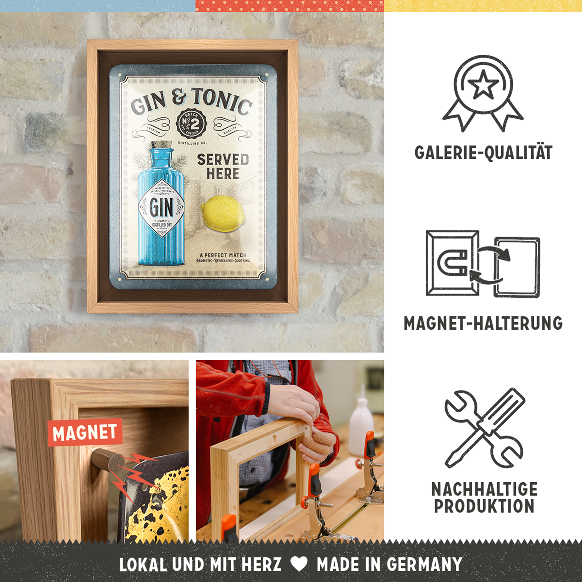 Gin & Tonic Served Here N-Frame S Edition