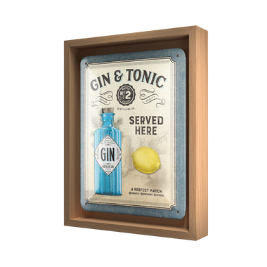 Gin & Tonic Served Here N-Frame S Edition