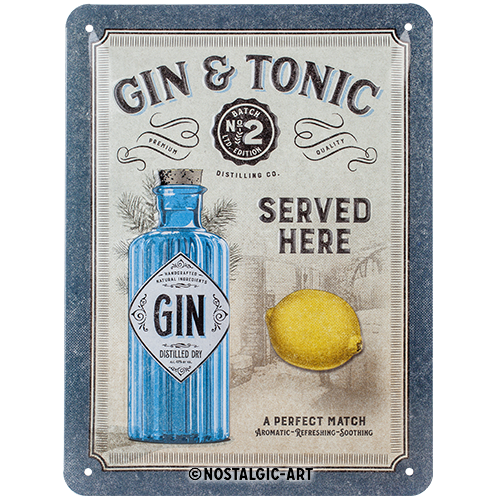 Gin & Tonic Served Here