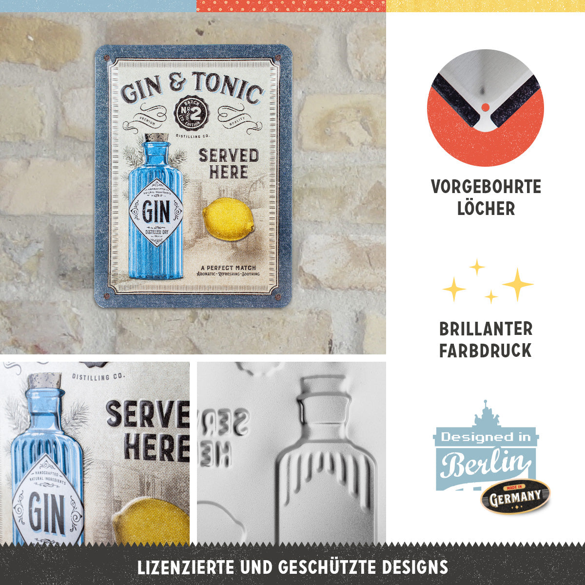 Gin & Tonic Served Here