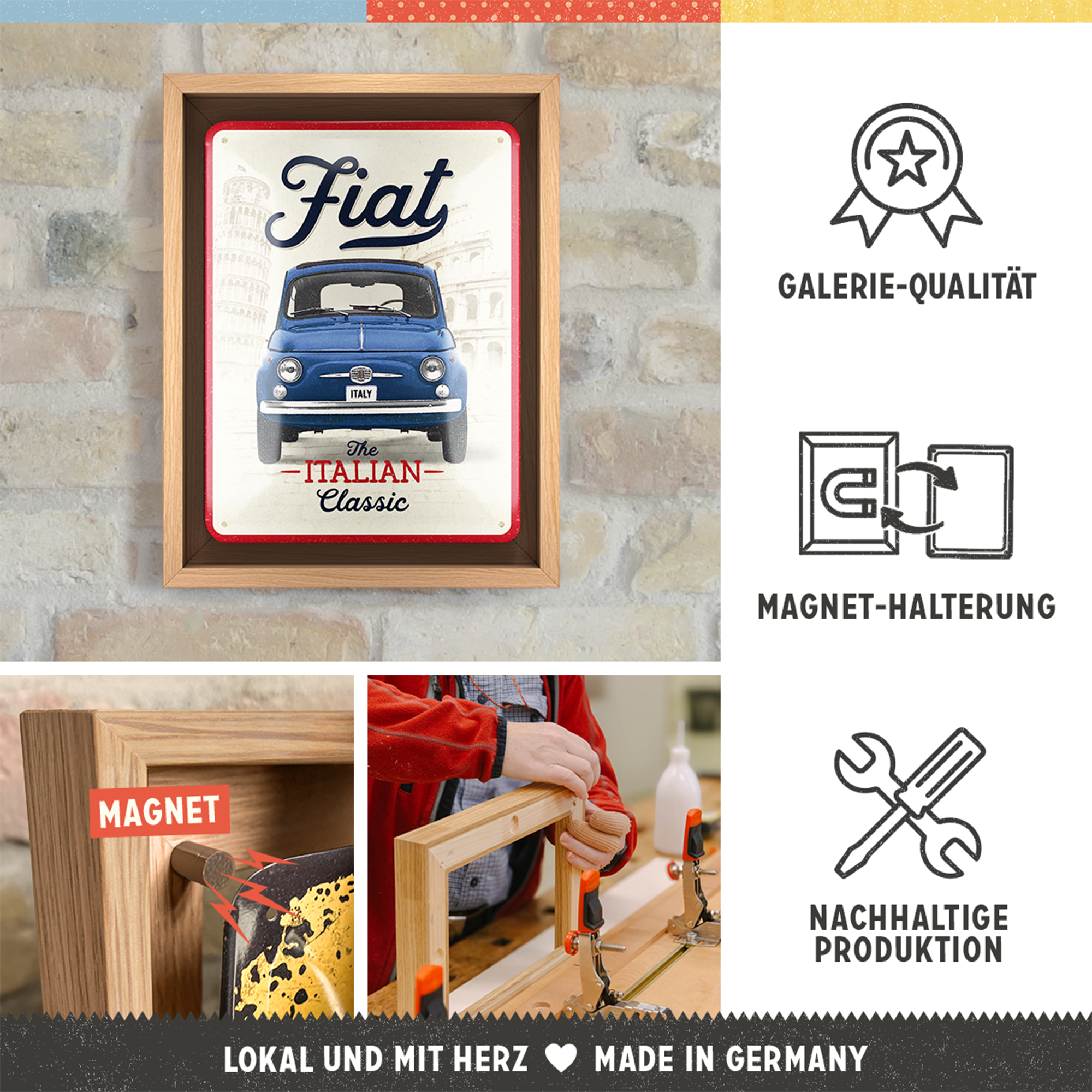 Fiat 500 - The Italian Classic N-Frame S Edition