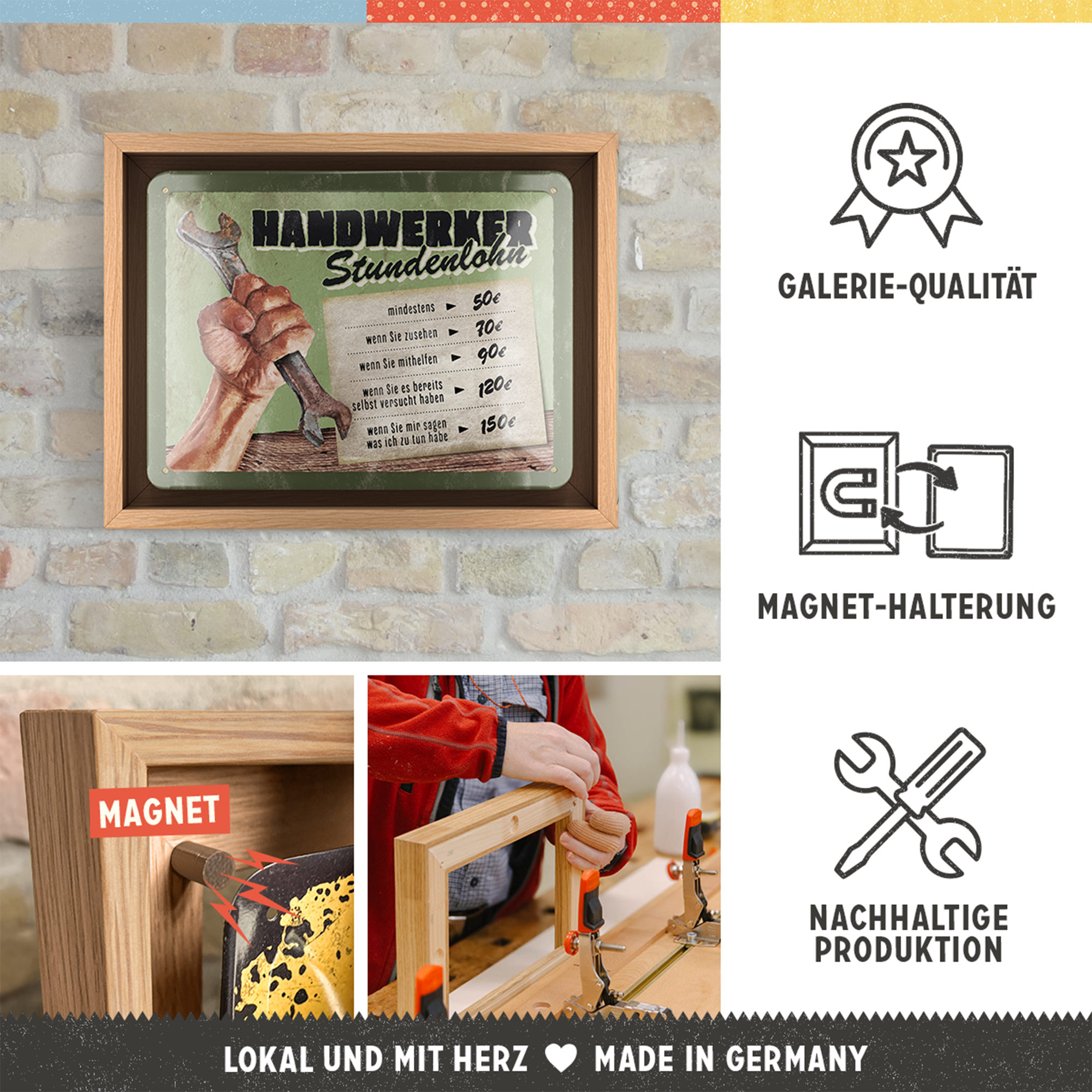 Handwerker Stundenlohn N-Frame S Edition