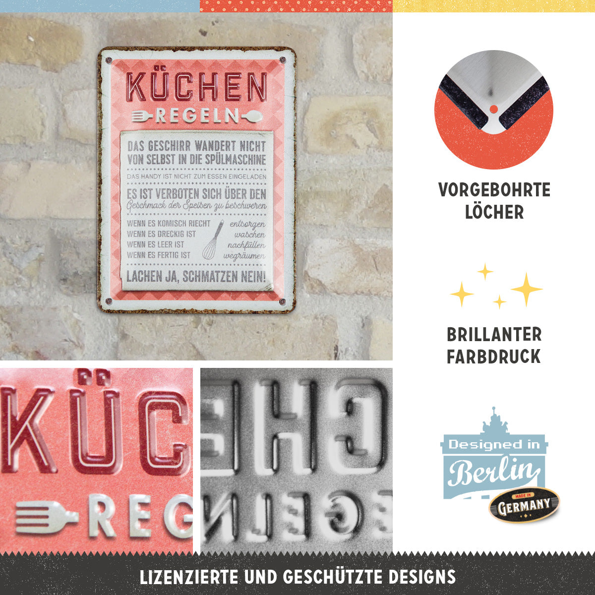 Küchen-Regeln