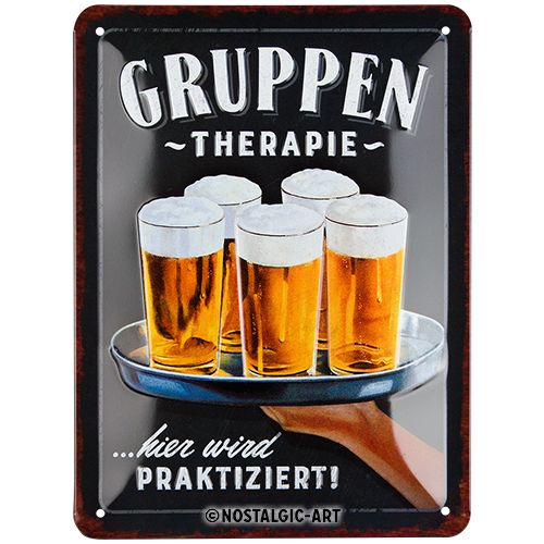 Gruppentherapie - Bier