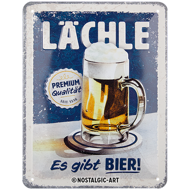 Lächle ... Es gibt Bier
