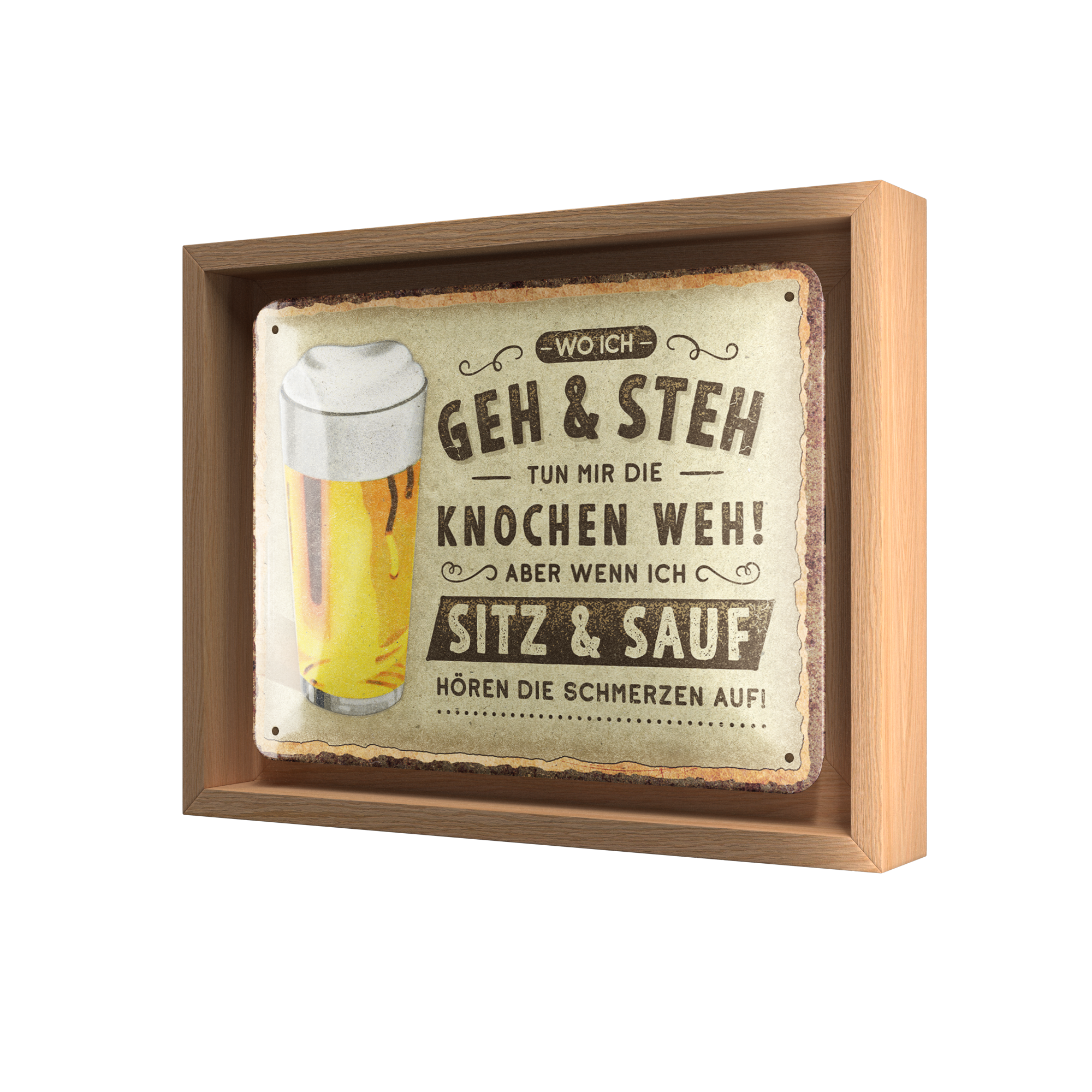 Wo ich geh und steh - Bier N-Frame S Edition