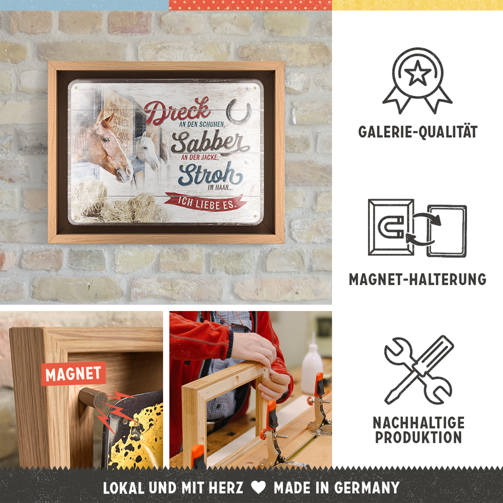 Dreck, Sabber, Stroh - Pferde N-Frame S Edition