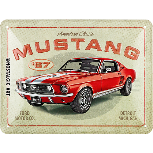 Ford Mustang - GT 1967 Red