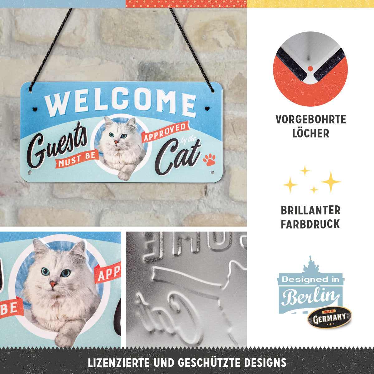 Welcome Guests Cat