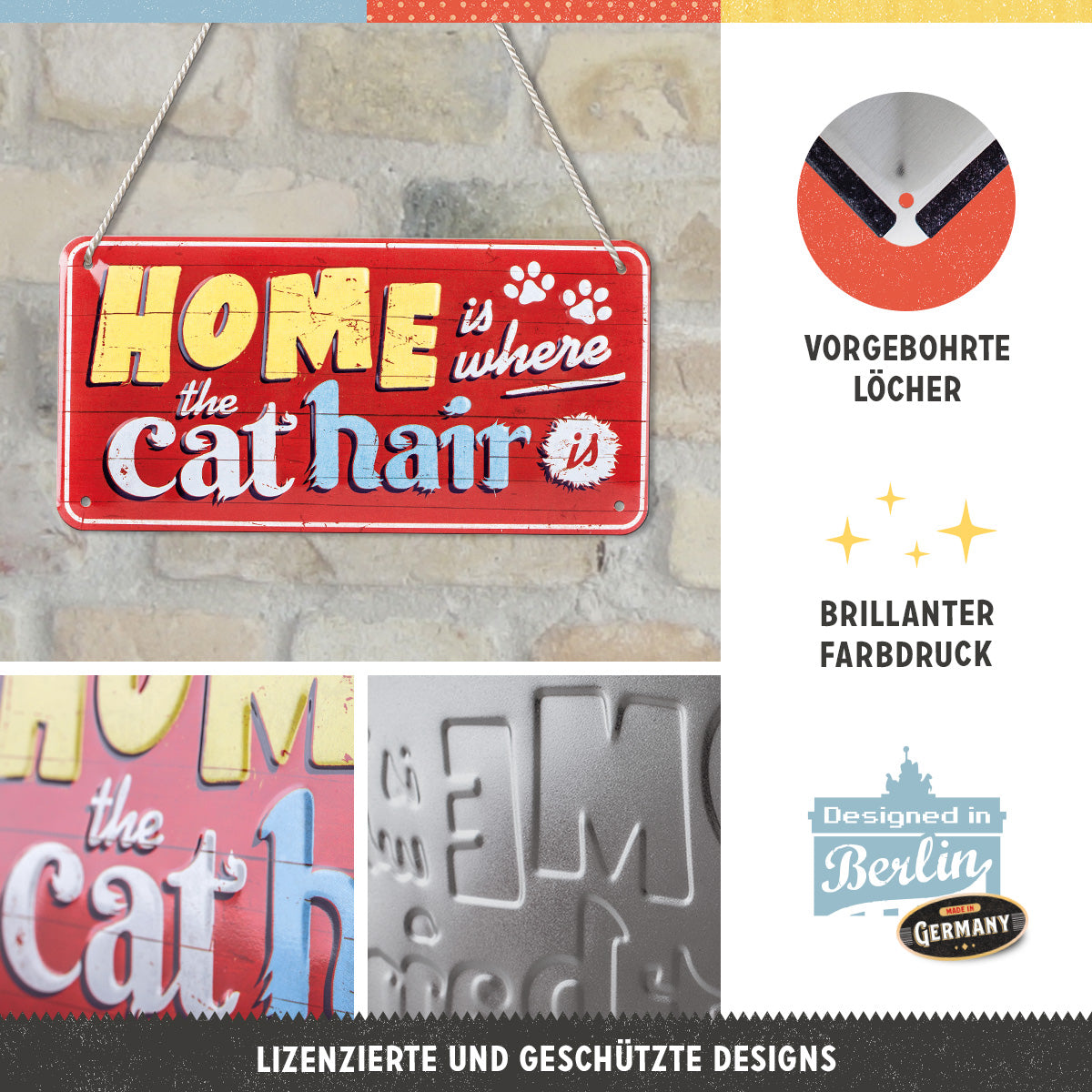 Home is where the cat hair is