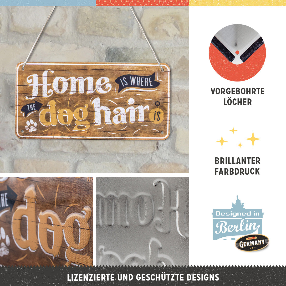 Home is where the dog hair is