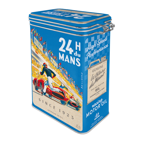 24h Le Mans - Racing Poster Blue