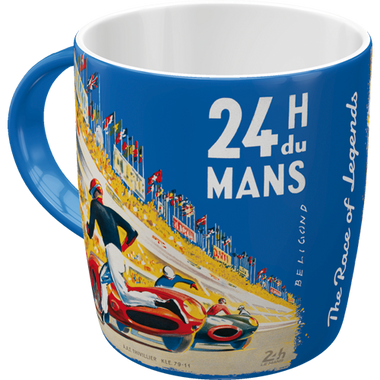 24h Le Mans - Racing Poster Blue