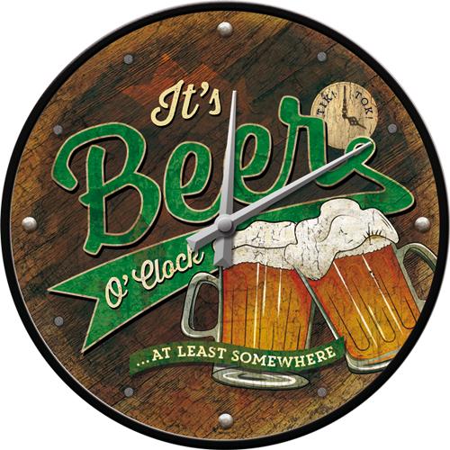 Beer O' Clock Glasses