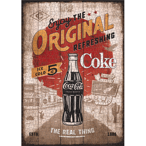 Puzzle "Coca-Cola - Original Coke Highway 66 1"