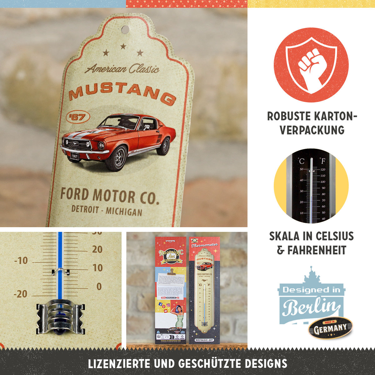 Ford Mustang - GT 1967 Red