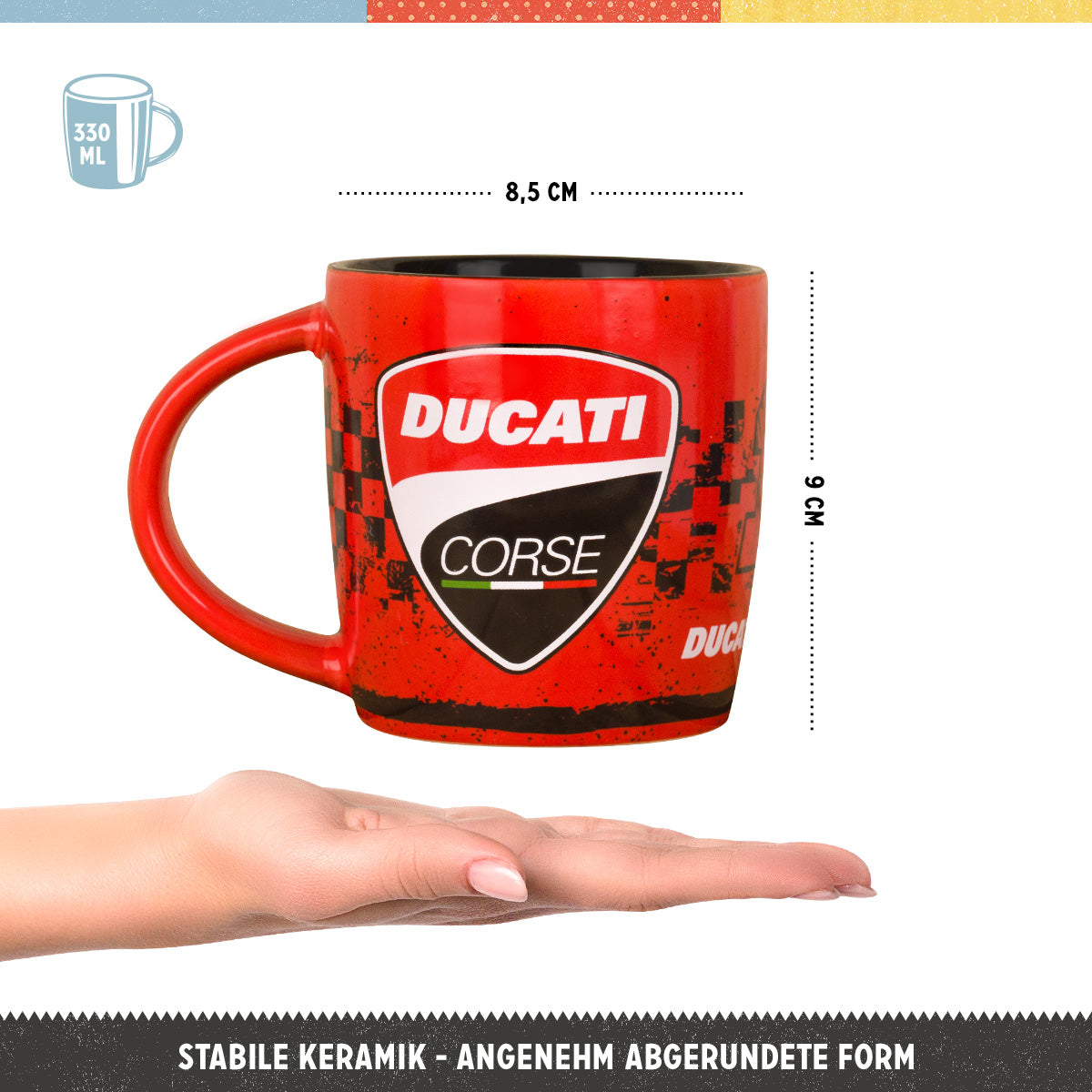 Mug "Ducati Corse - Logo Racing"