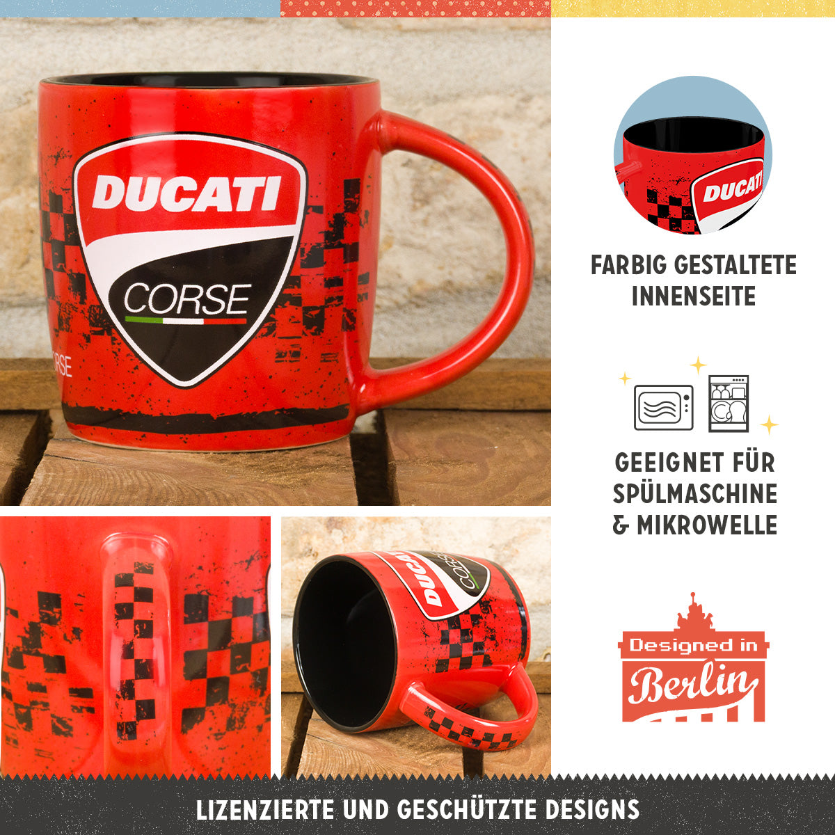 Mug "Ducati Corse - Logo Racing"