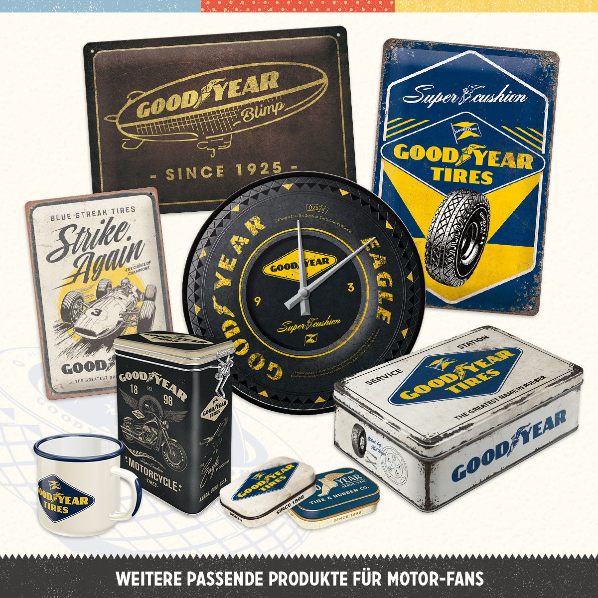 Goodyear - Wing Foot Logo 1901 N-Frame M Edition