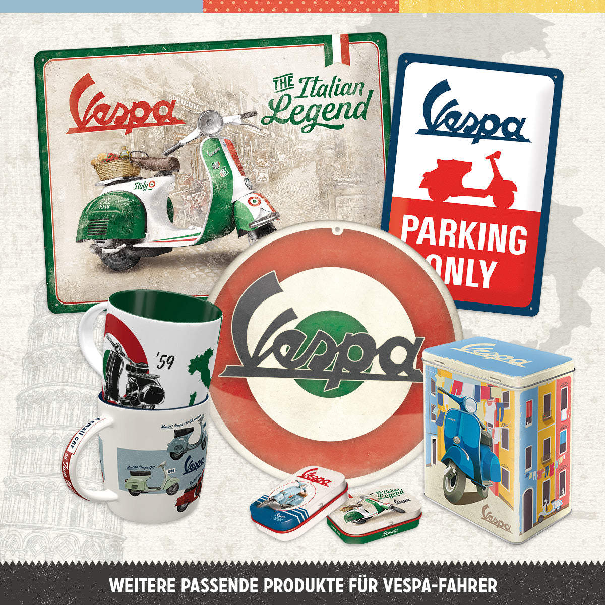 Vespa - Italian Legend N-Frame L Edition