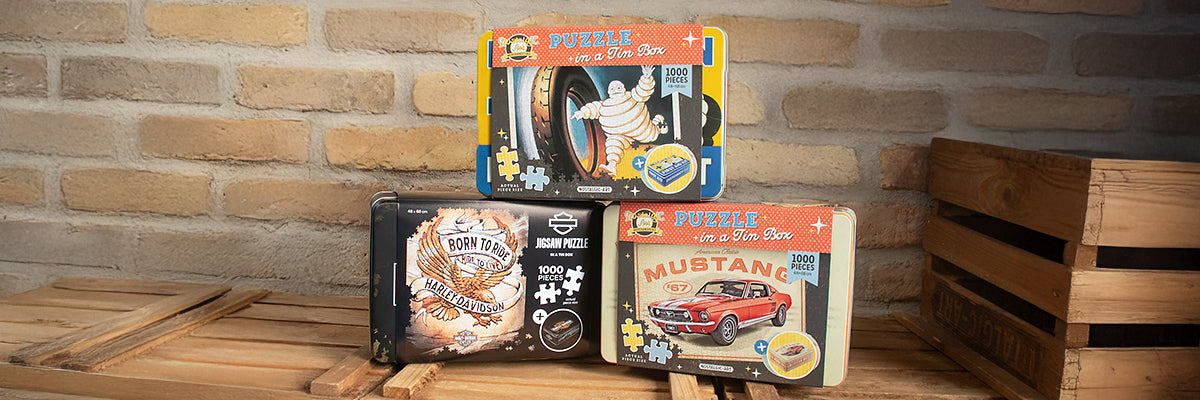 Puzzle in einer Dose