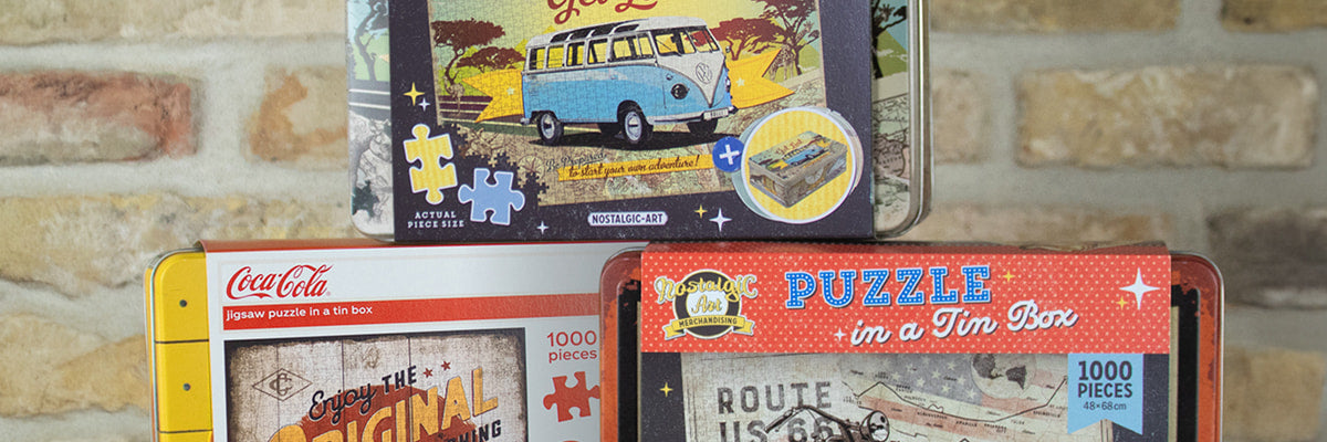 Puzzle in einer Dose