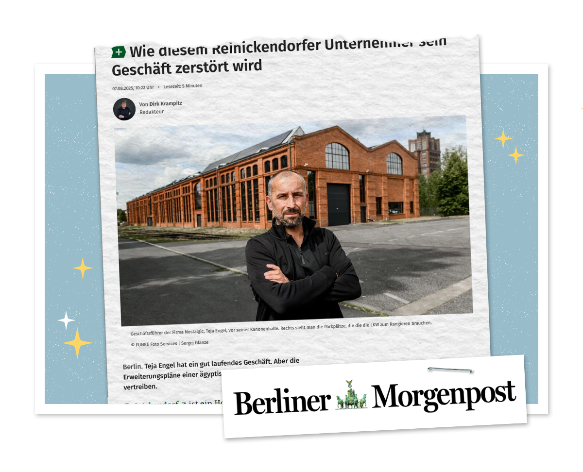 Wie diesem Reinickendorfer Unternehmer sein Geschäft zerstört wird
