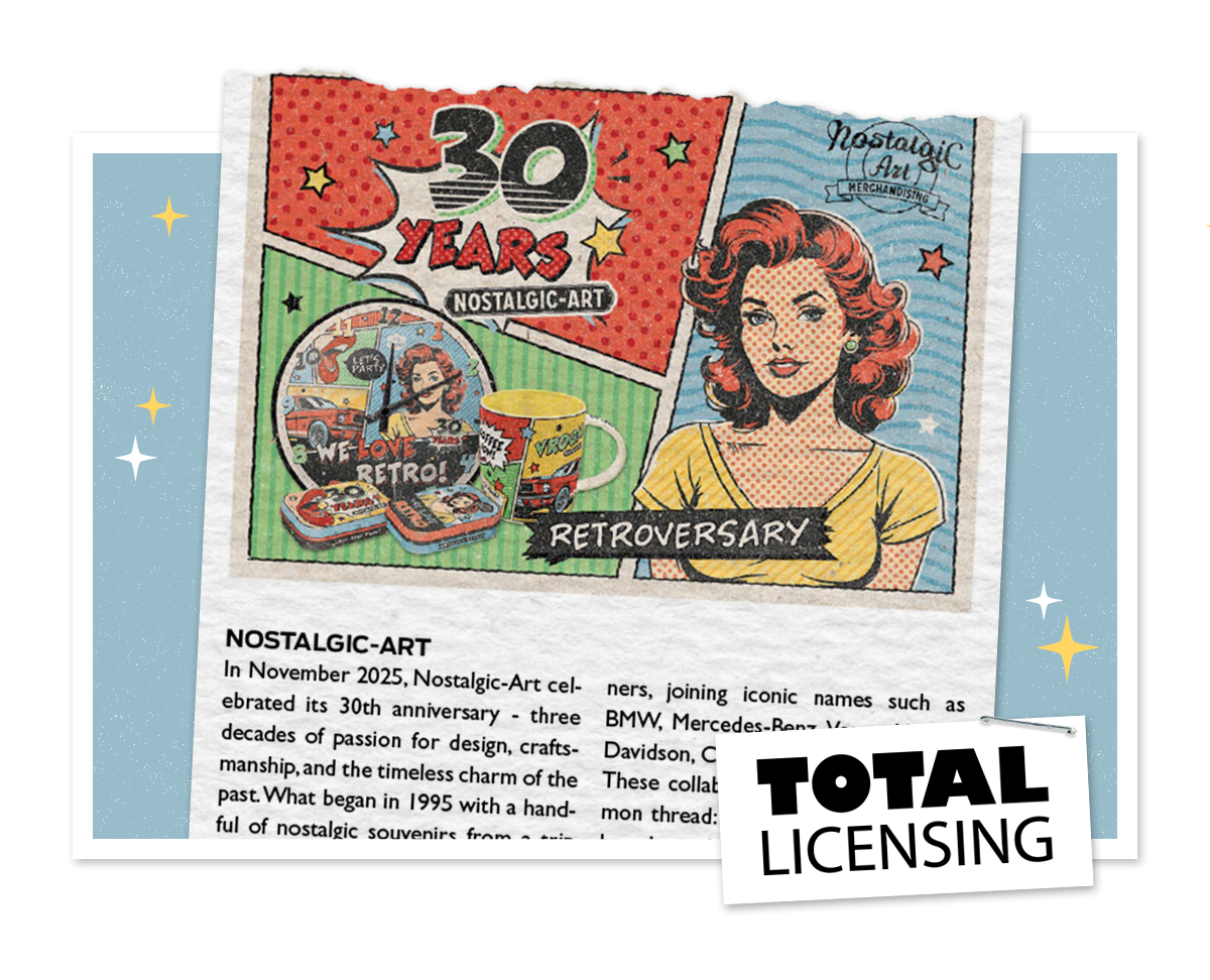 Nostalgic-Art Total Licensing 2026