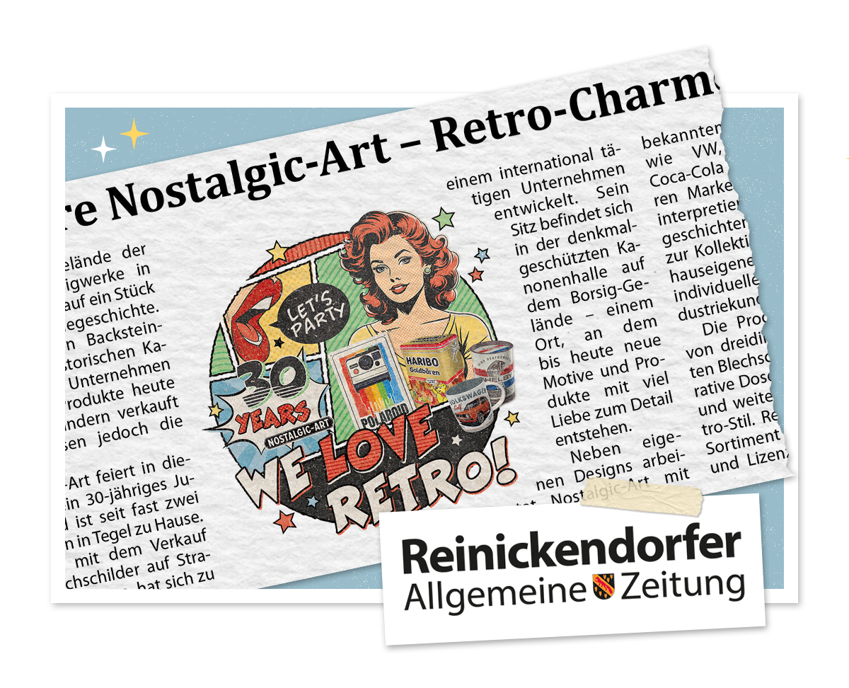 30 Jahre Nostalgic-Art – Retro-Charme von nebenan