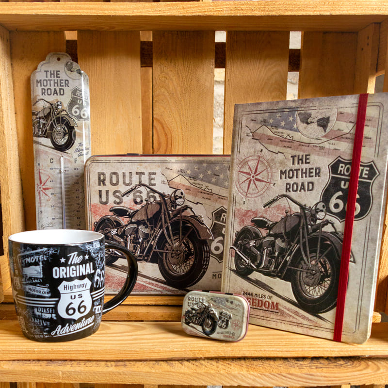 Nostalgic-Art Targhe Vintage Harley Davidson Born To Ride Idea Regalo