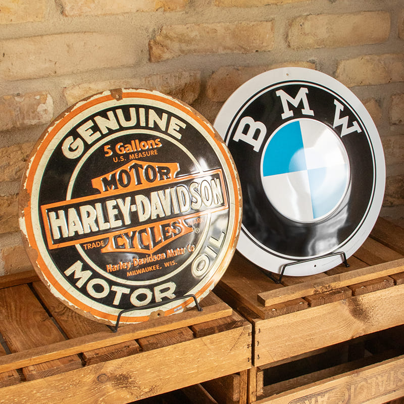 Metal Signs Round