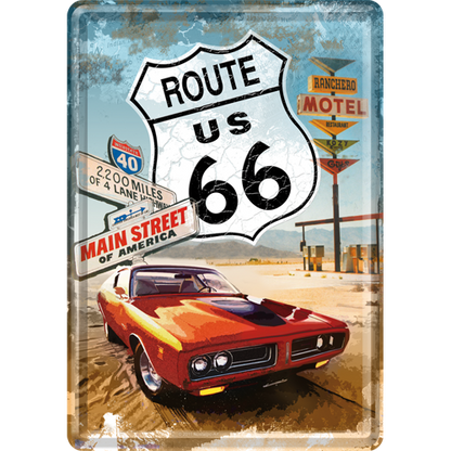 Route 66 - Red Car