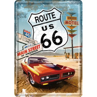 Route 66 - Red Car