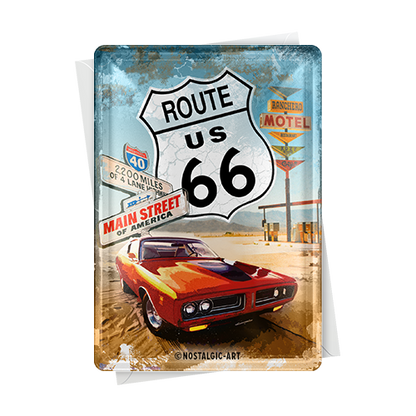 Route 66 - Red Car
