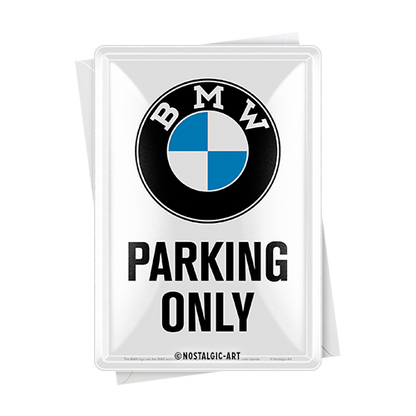 BMW - Parking Only White