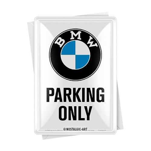 BMW - Parking Only White