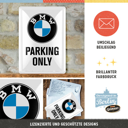 BMW - Parking Only White