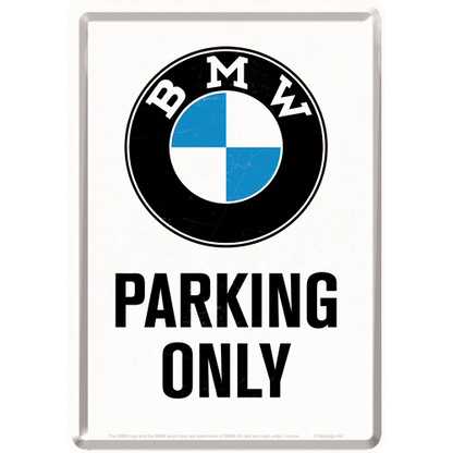 BMW - Parking Only White