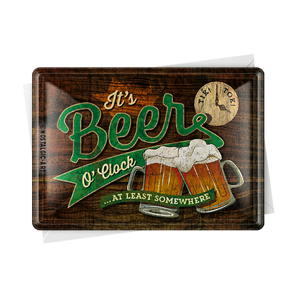 Beer O' Clock Glasses
