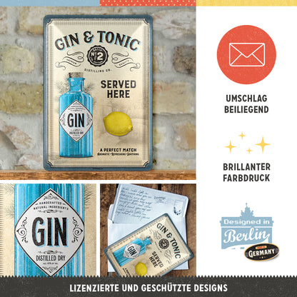Gin & Tonic Served Here
