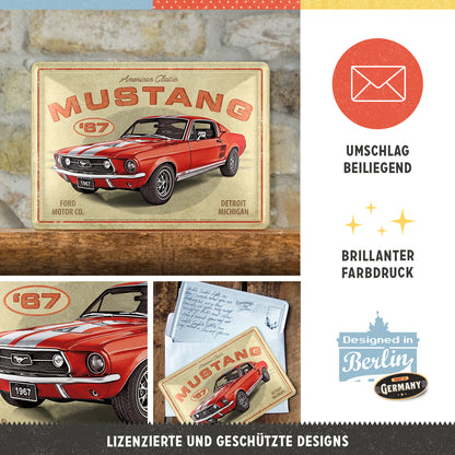 Ford Mustang - GT 1967 Red