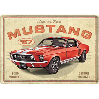 Ford Mustang - GT 1967 Red