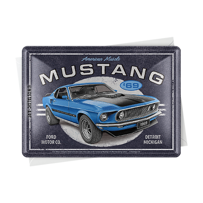 Ford Mustang - 1969 Mach 1 Blue