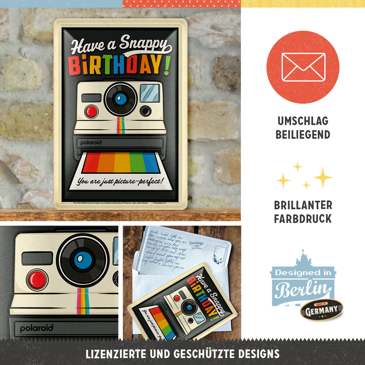 Polaroid - Snappy Birthday