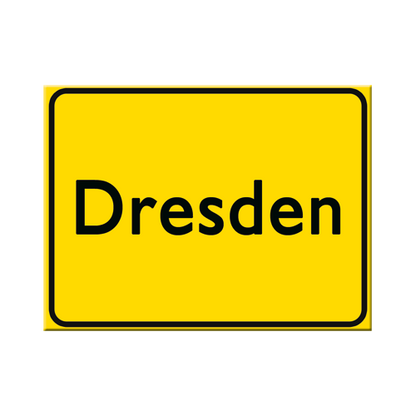 Dresden Ortsschild