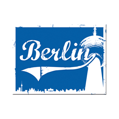 Berlin Fernsehturm Blau