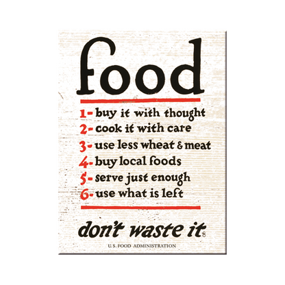 Food Don’t Waste It